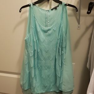 Sleeveless blouse